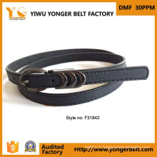 Black Fancy Buckle Haute qualité Fashional New Skinny Fashion Belts